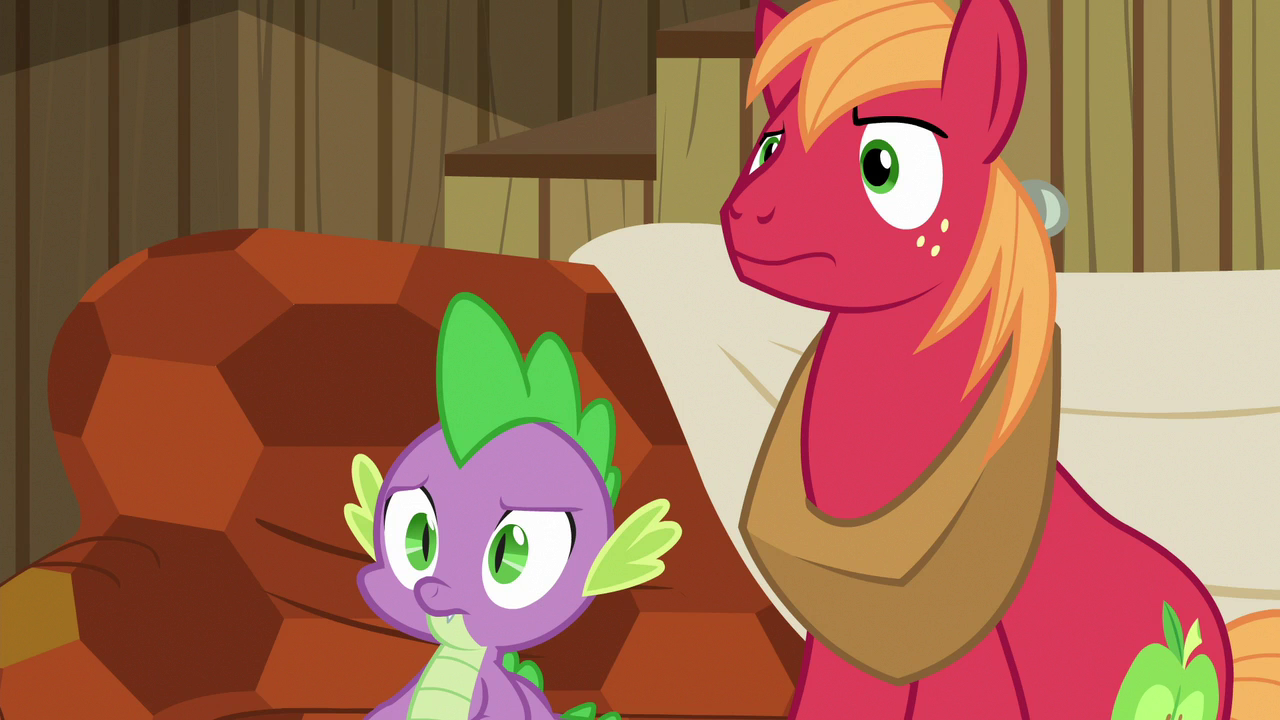 my little pony spike big dragon rampage episode
