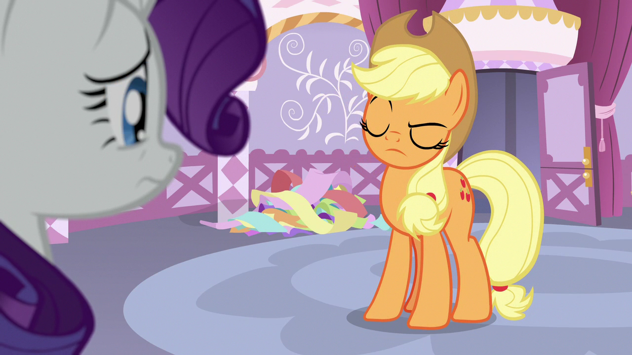 my little pony applejack finds her freinds like her brother
