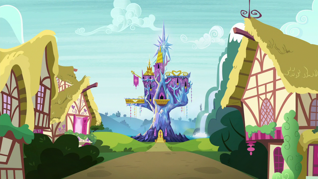 My little Pony Ponyville