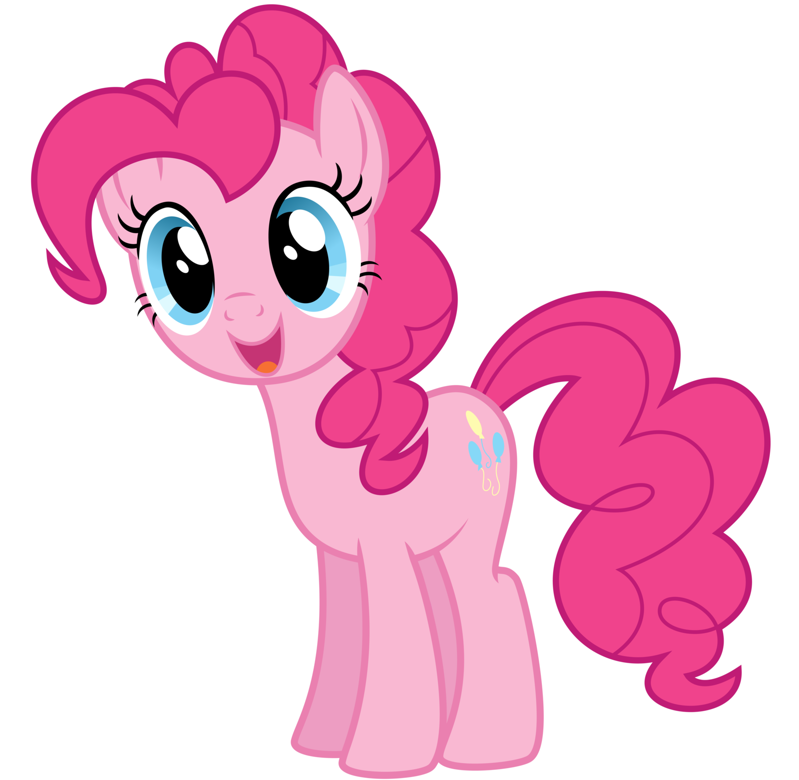 Image FANMADE Happy pinkie pie by thatguy1945png My