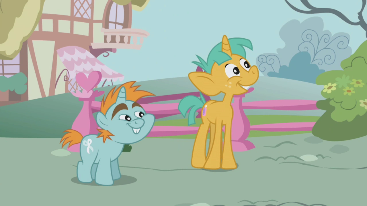 Image Snips and Snails Outside S01E06.png My Little Pony Friendship is Magic Wiki FANDOM