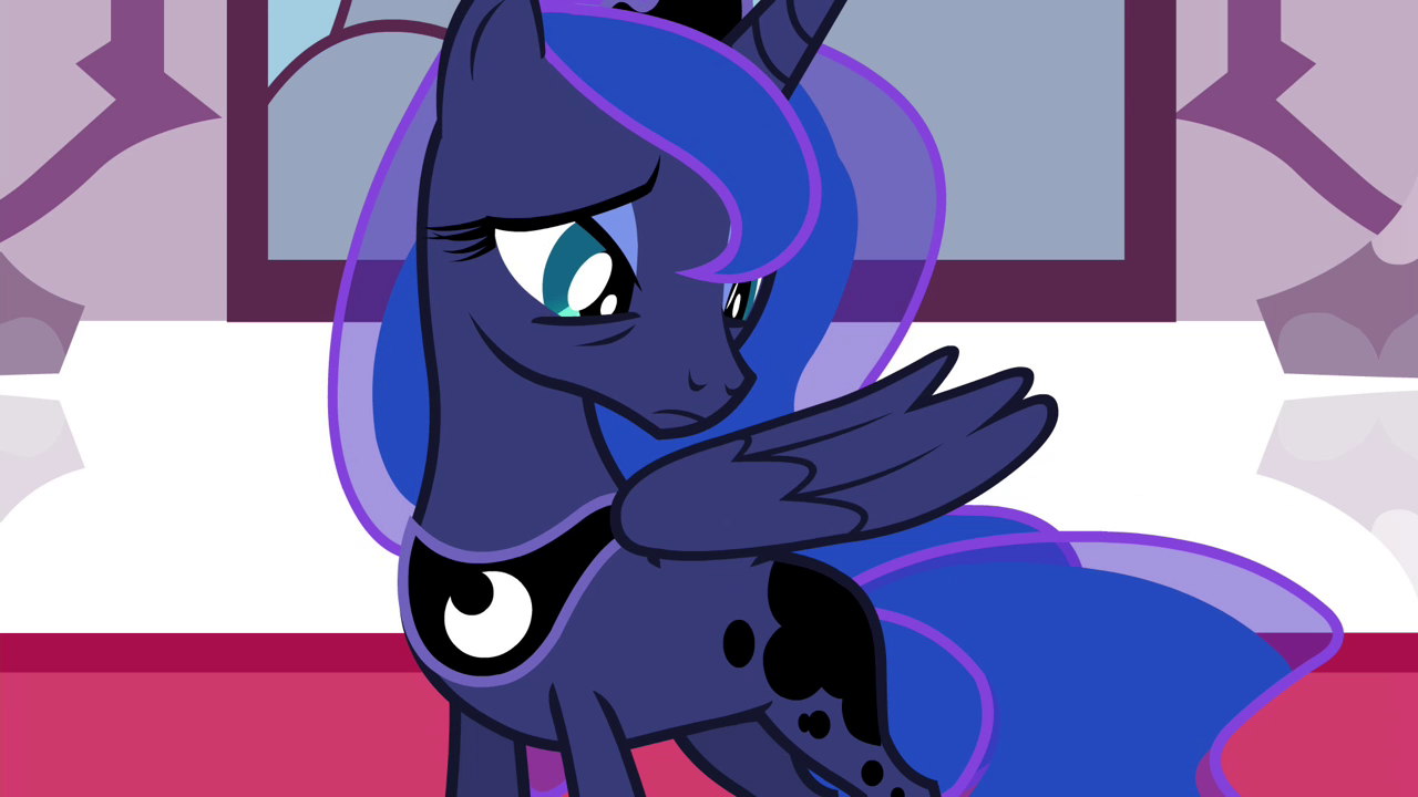 Download Image - Luna without part of her cutie mark S4E26.png | My ...