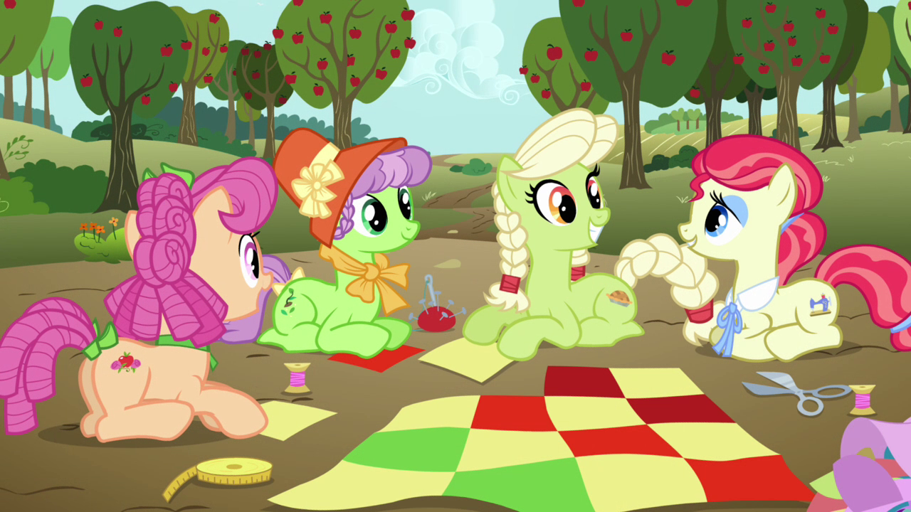 Image Young Granny Smith in flashback S3E8.png My Little Pony Friendship is Magic Wiki