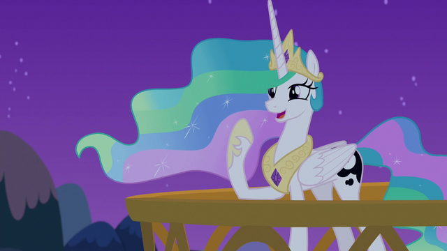File:Celestia "I can talk to ponies in their dreams!" S7E10.png