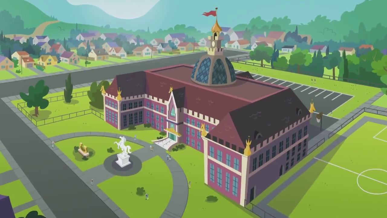 Canterlot High School  My Little Pony Friendship is Magic 