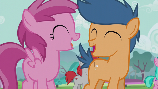 File:Foals cheering S5E18.png