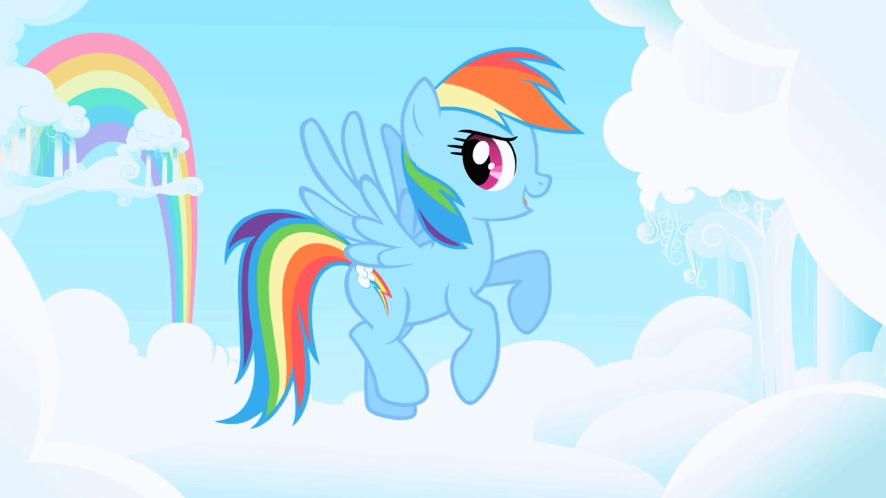 Image Rainbow Dash opening theme.png My Little Pony Friendship is