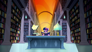 Twilight in a dream library S5E13
