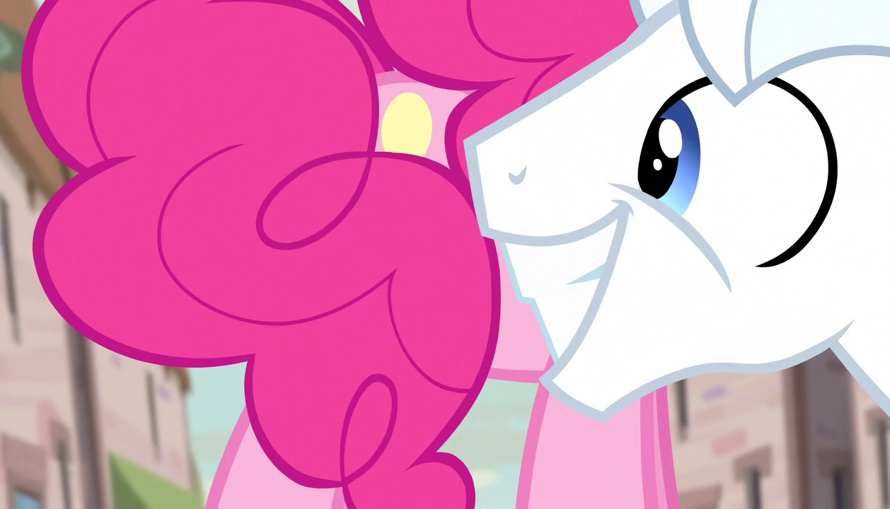 Image Pinkie Pie hides her cutie mark S5E1.png My Little Pony Friendship is Magic Wiki