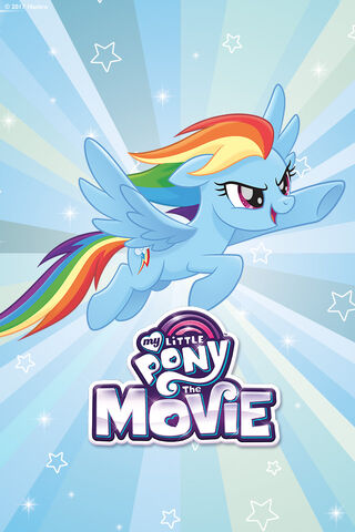 Image - MLP The Movie Rainbow Dash mobile wallpaper.jpg | My Little ...