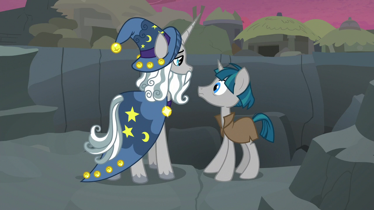 Download Image - Star Swirl the Bearded and Stygian together S7E26.png | My Little Pony Friendship is ...