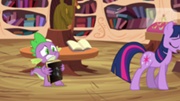 180px-Spike holding Star Swirl's book S03E13
