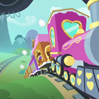my little pony express train set