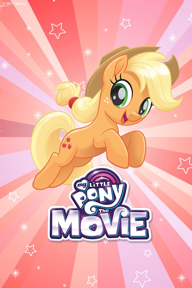 my little pony applejack the movie dvd