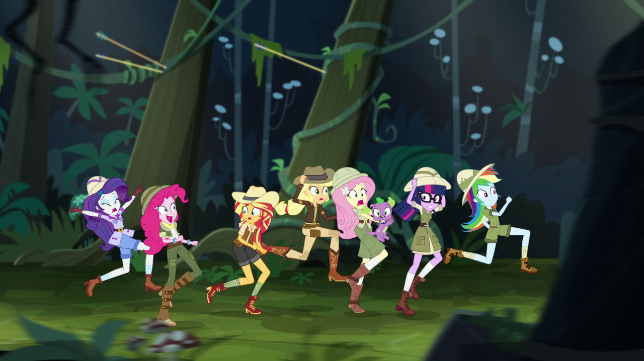 Imagen Mane Seven run through the jungle EGS1 png My Imagen Mane Seven run through the jungle EGS1 png My