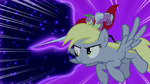 Spike cutting the Tantabus with his lance S5E13