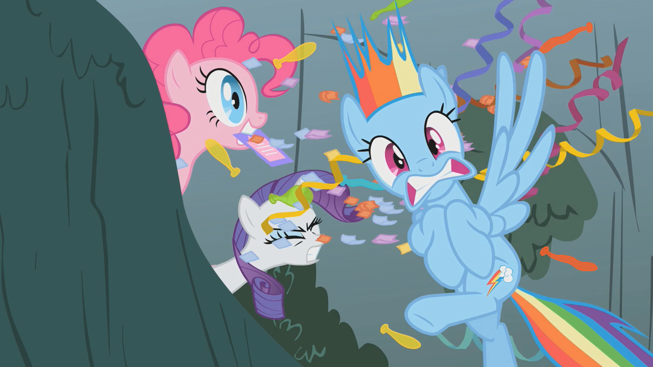 Image - Rainbow Dash victim of Pinkie Pie S01E07.png  My 