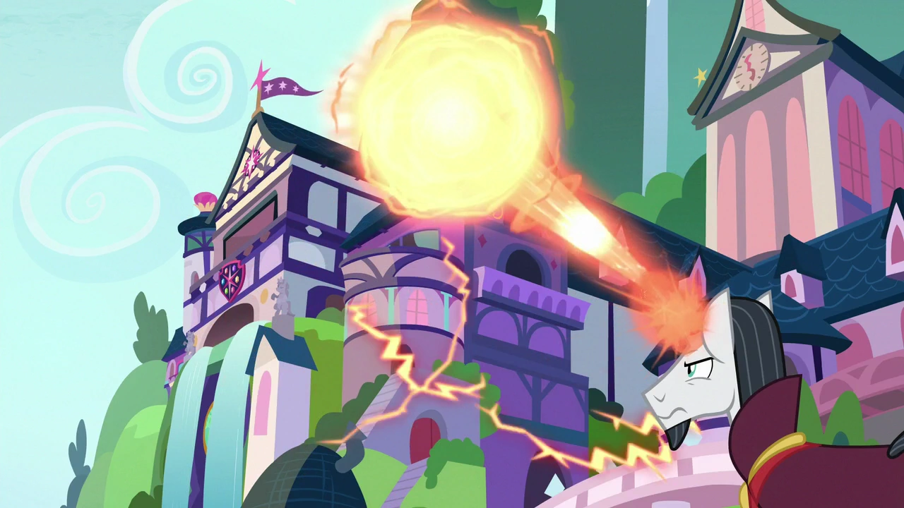 Image - Neighsay casting magic on the school S8E1.png  My 