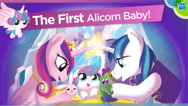 File:Alicorn Baby Flurry Heart Hasbro Toy Fair 2016 presentation.jpg