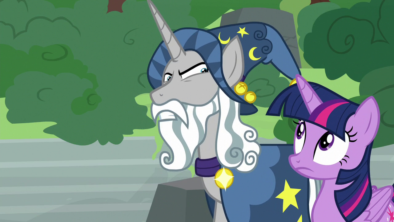 Download Image - Star Swirl the Bearded glaring at Twilight S7E26.png | My Little Pony Friendship is ...