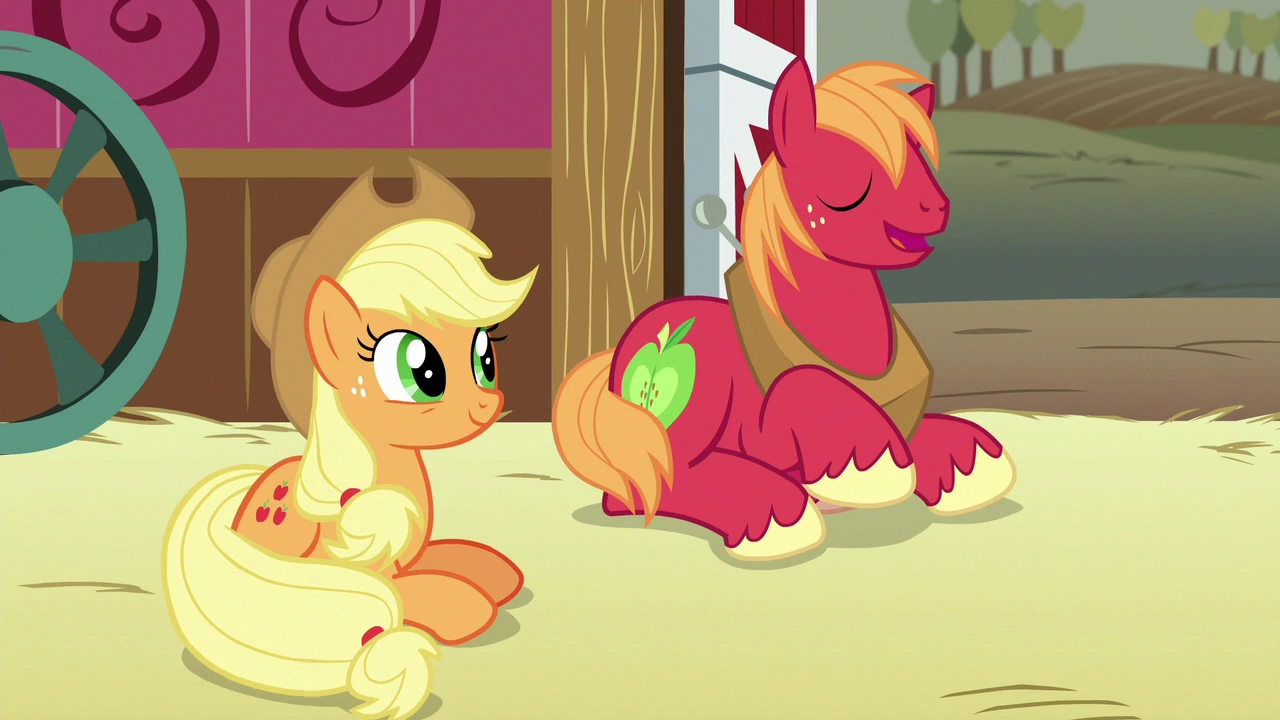 Image Big McIntosh agreeing with Apple Bloom S6E23.png My Little