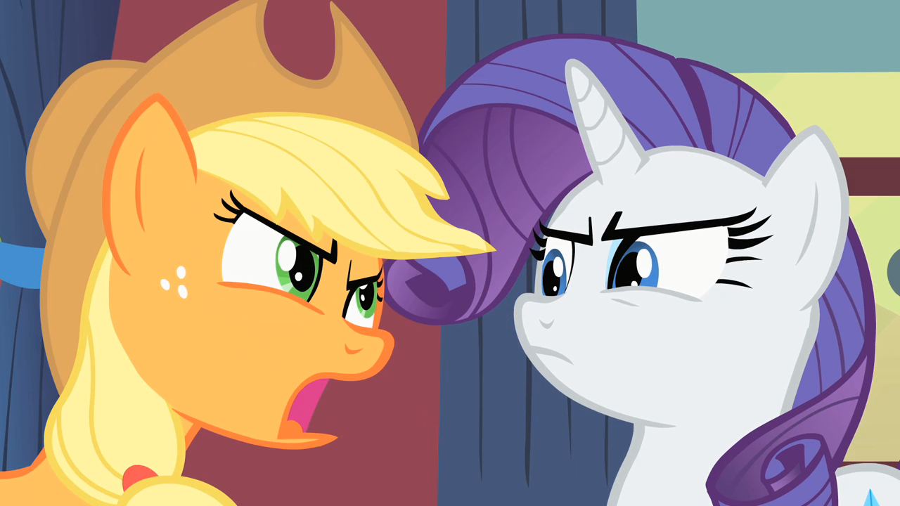 Image - Rarity and Applejack S1E21.png | My Little Pony ...