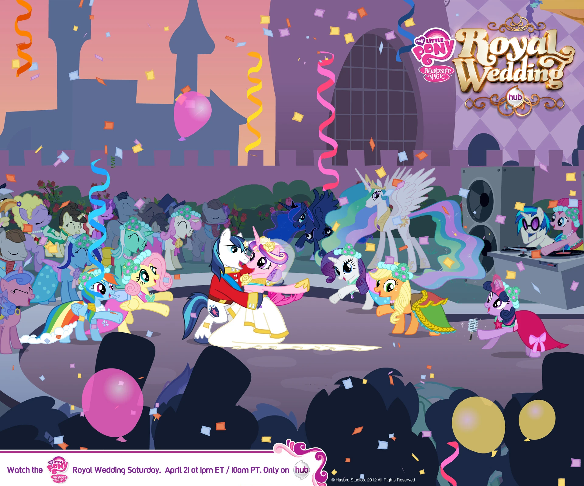 Image Canterlot Wedding Wallpaper 3.jpg My Little Pony