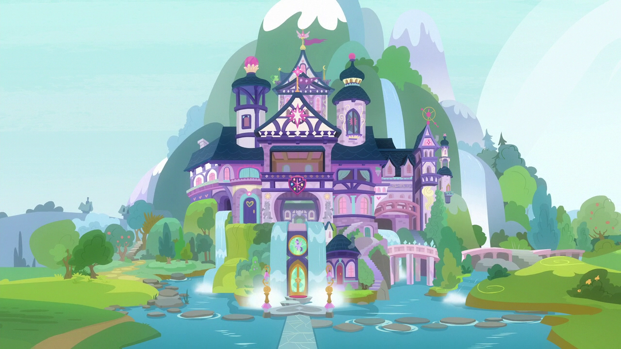 my little pony friendship castle