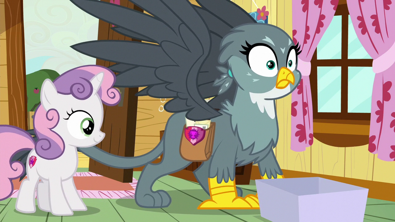 Image - Gabby's eyes widen with realization S6E19.png | My Little Pony ...