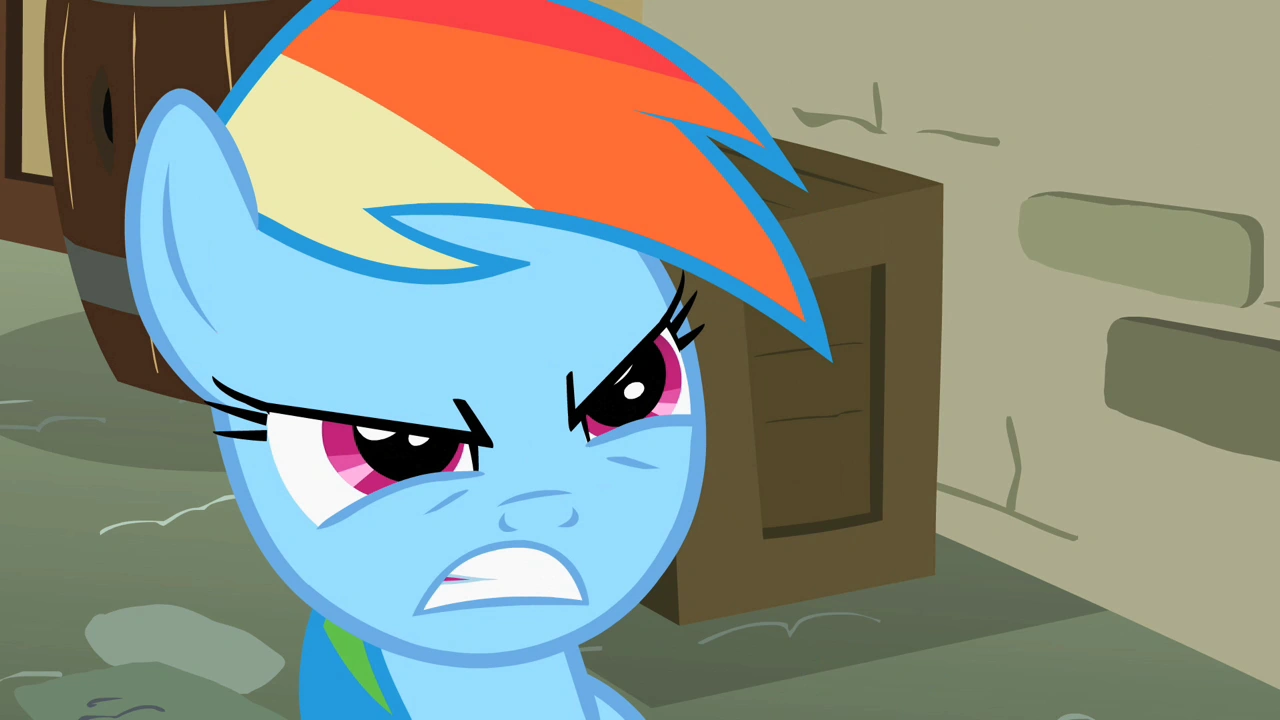 Image - Rainbow Dash angry S2E8.png | My Little Pony Friendship is