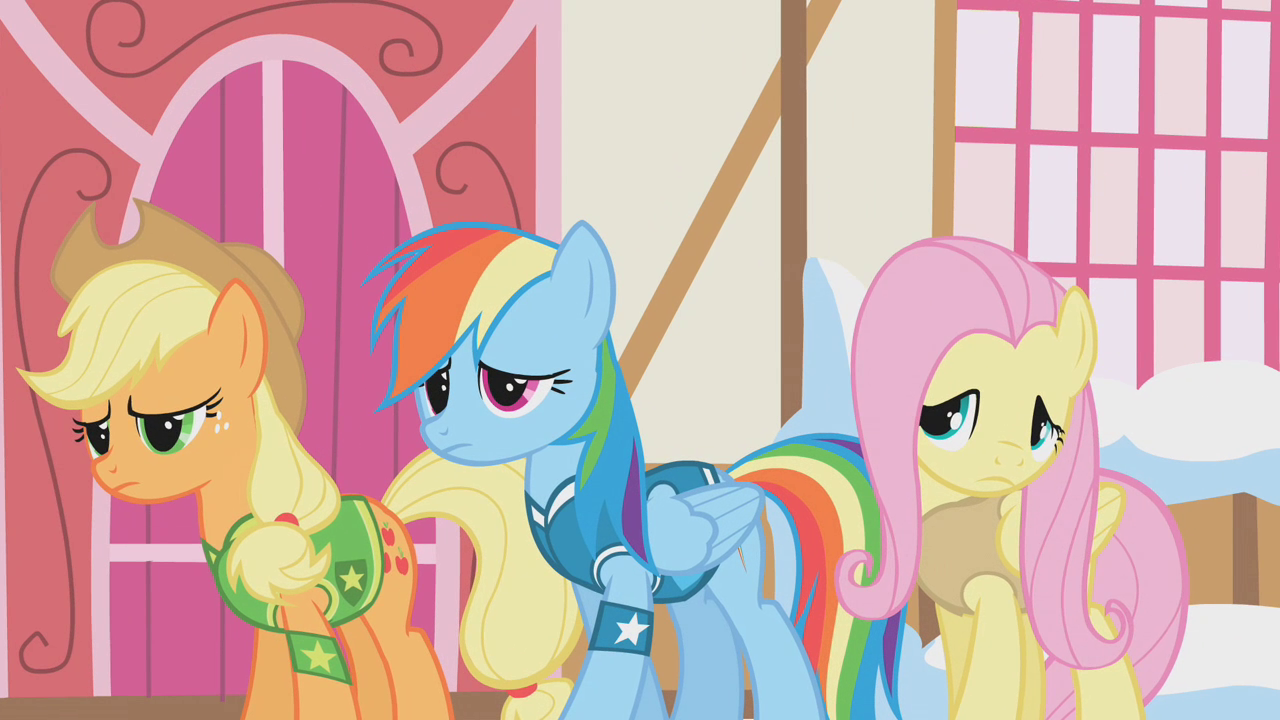 my little pony applejack and rainbow dash making out