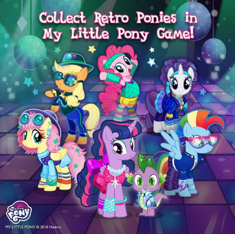 my little pony retro ponies