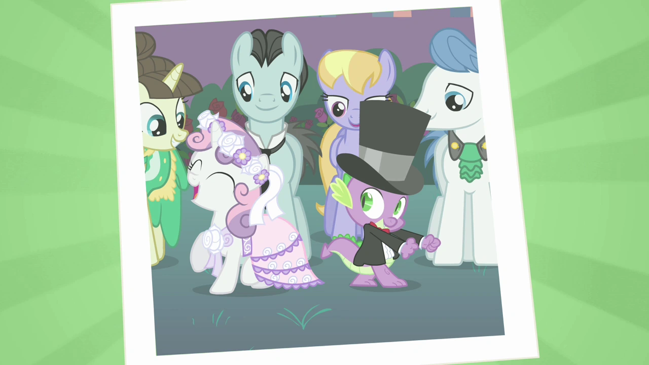 Image - Sweetie Belle and Spike dancing S02E26.png | My Little Pony