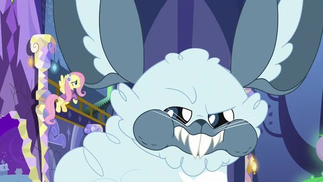 File:Fluttershy tries talking to winterzilla MLPBGE.png