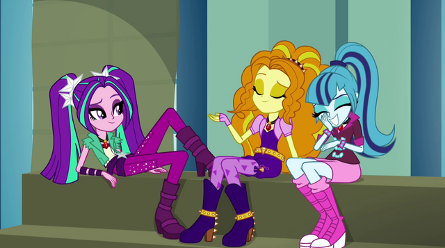 File:The Dazzlings accept the crowd's praise EG2.png