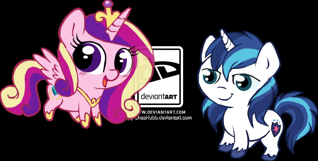 Princess cadence and shining armor mlp by chashubb d5yi11r