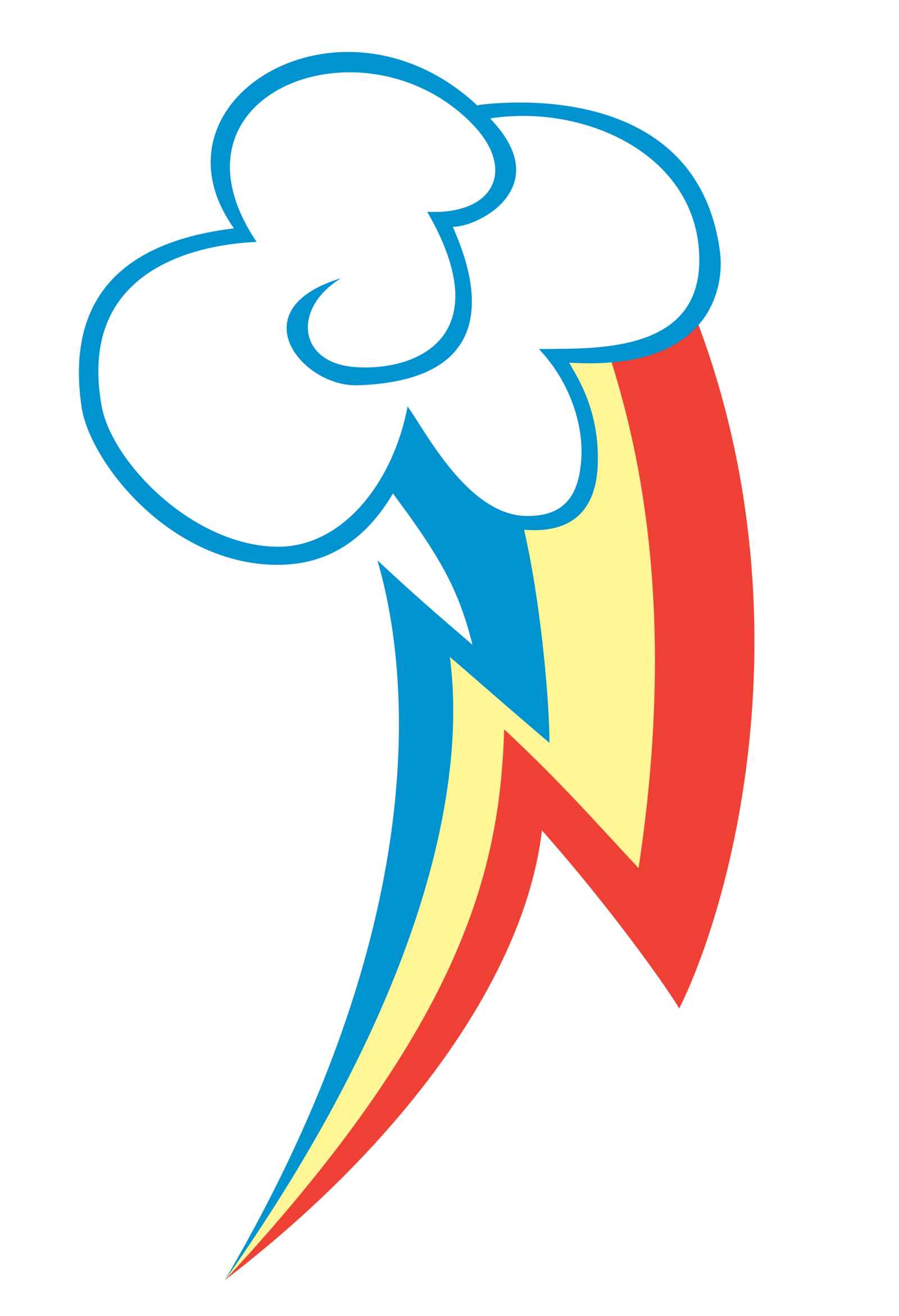 Rainbow Dash cutie mark by embersatdawn