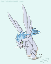 MLP - stratus in a really bad mood by yoorporick