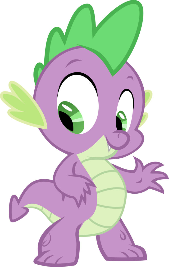 Image Spike looking by exbibyte.png My Little Pony Fan Labor Wiki FANDOM powered by Wikia