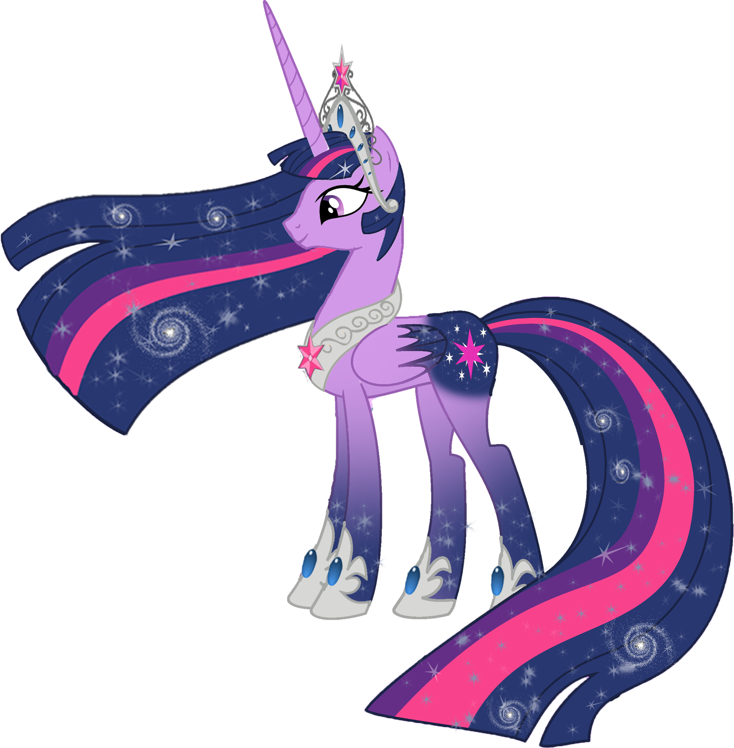 Twilight Sparkle Alicorn Pony by artist unicorn9927