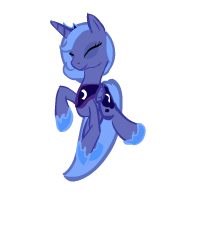 image luna dance by alpha channel gif my little pony fan labor