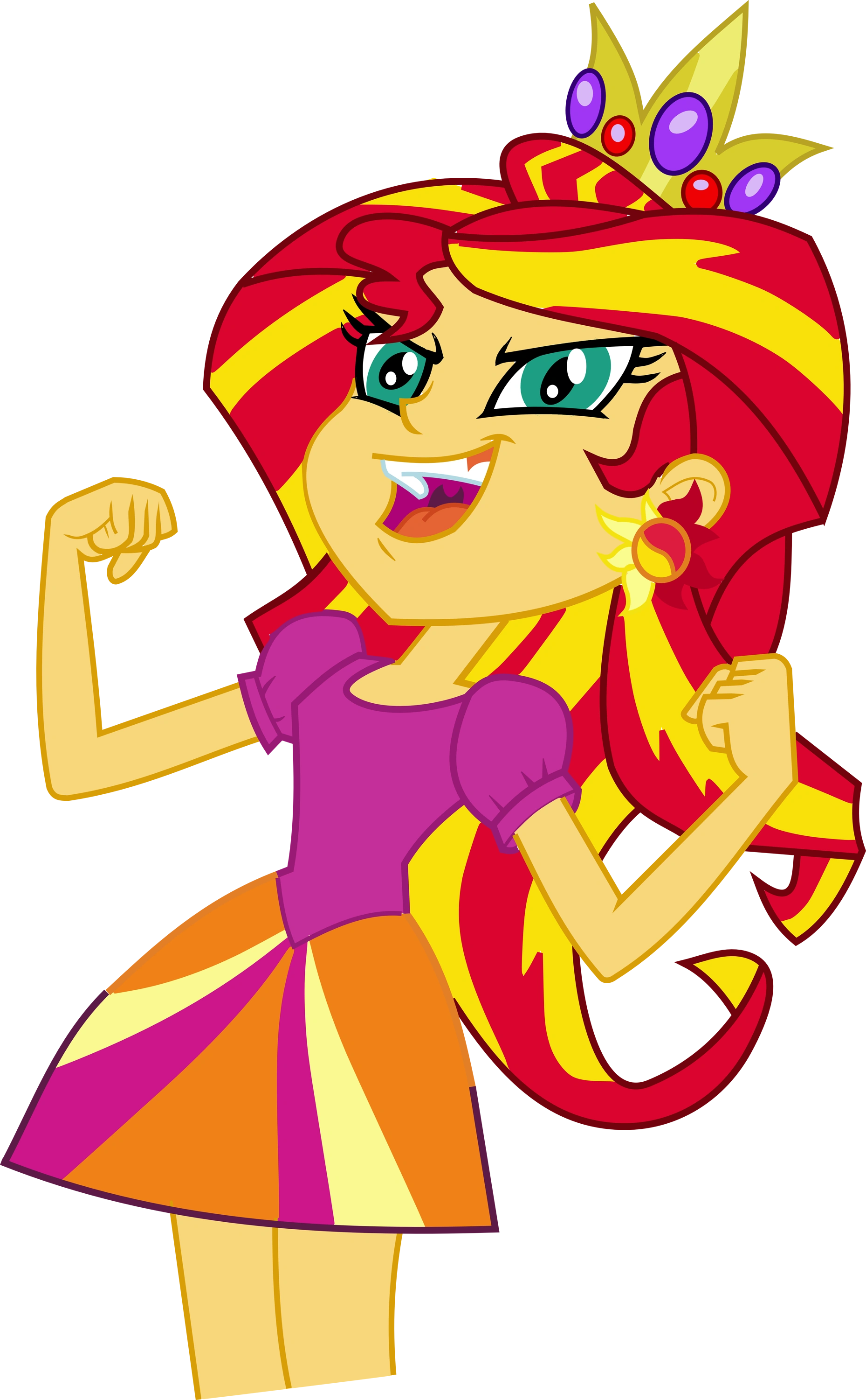 Image Sunset Shimmer by That1MegaLeaFan.png My Little Pony Fan