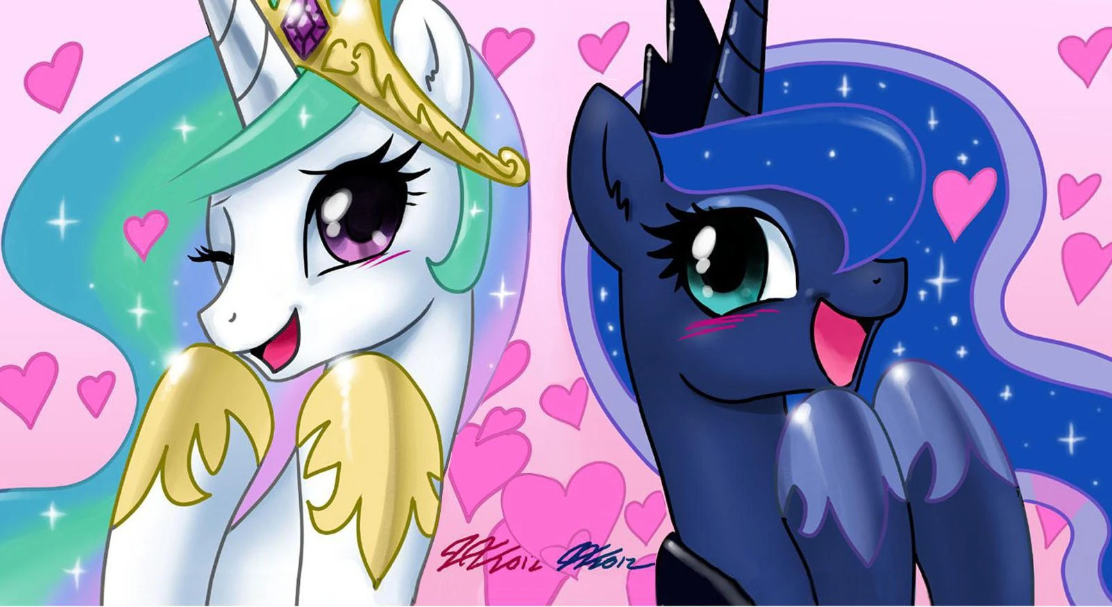 Image Cute Celestia and Luna by johnjoseco.jpg My Little Pony Fan