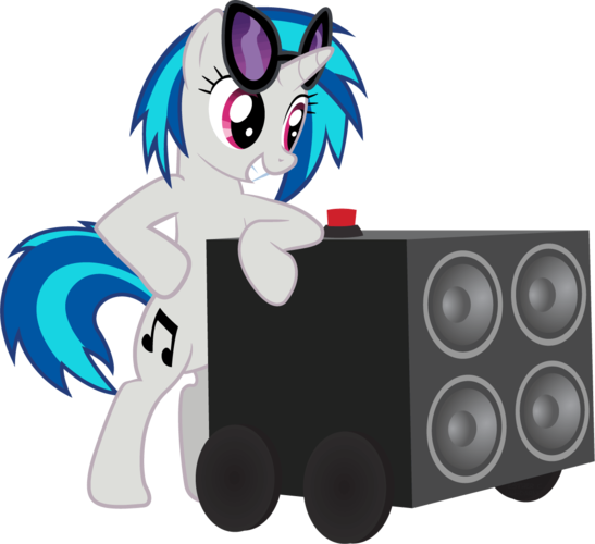 image vinyl scratch bass canon png my little pony fan labor wiki
