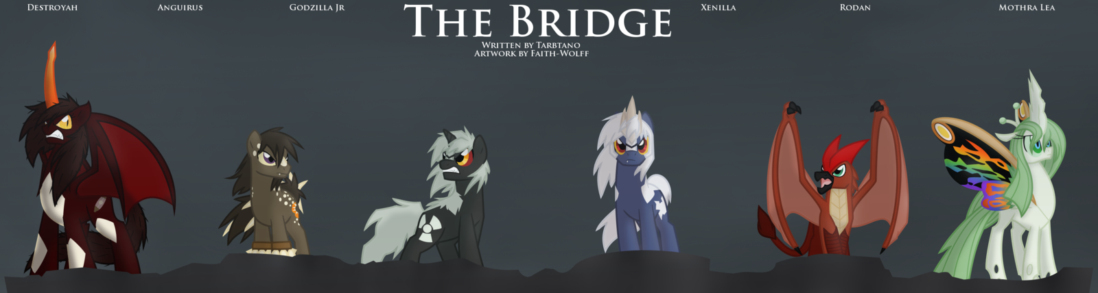 The Bridge: A Godzilla-MLP Crossover/Gallery  My Little 