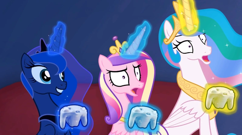 Image - Princess Luna, Princess Cadence and Princess Celestia by artist