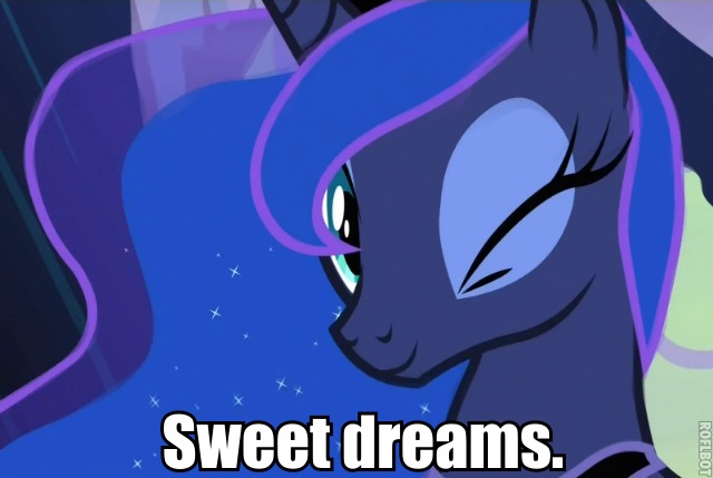 Image - Princess Luna sweet dream.jpeg | My Little Pony Fan Labor Wiki