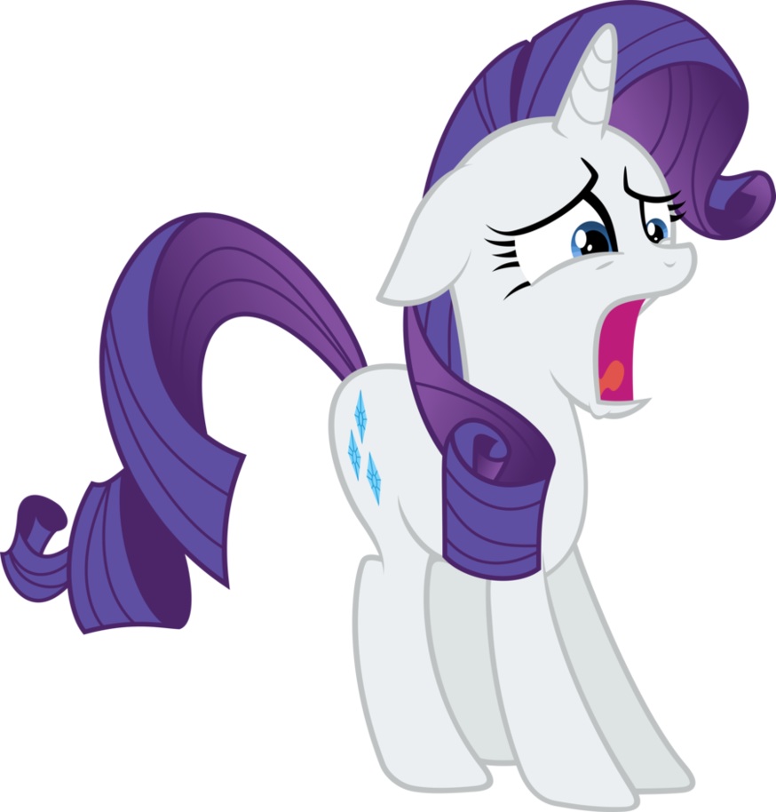 Image - Rarity Scream.jpg  My Little Pony Fan Labor Wiki 
