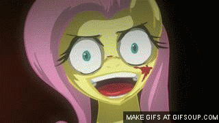 Image - Evil-fluttershy-laugh-o-s.gif | My Little Pony Fan Labor Wiki
