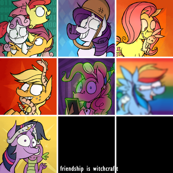 Friendship Is Witchcraft Characters My Little Pony Fan Labor